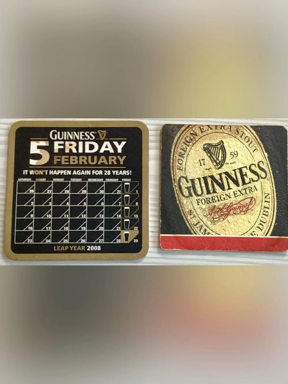Lot of 32 Vintage Beer Coasters Mats Bar Decor Man Cave